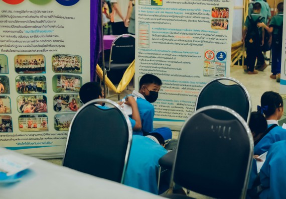 ภาพกิจกรรม  คณะวิทยาศาสตร์และเทคโนโลยี จัดนิทรรศการและกิจกรรมด้านวิทยาศาสตร์ เทคโนโลยีและนวัตกรรม (วทน.)  งานสัปดาห์วิทยาศาสตร์แห่งชาติ ส่วนภูมิภาค ประจำปี 2566