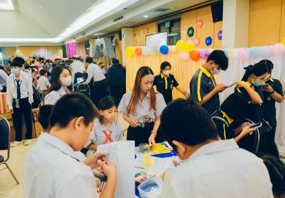 ภาพกิจกรรม  คณะวิทยาศาสตร์และเทคโนโลยี จัดนิทรรศการและกิจกรรมด้านวิทยาศาสตร์ เทคโนโลยีและนวัตกรรม (วทน.)  งานสัปดาห์วิทยาศาสตร์แห่งชาติ ส่วนภูมิภาค ประจำปี 2566