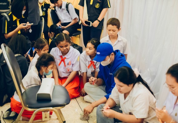 ภาพกิจกรรม  คณะวิทยาศาสตร์และเทคโนโลยี จัดนิทรรศการและกิจกรรมด้านวิทยาศาสตร์ เทคโนโลยีและนวัตกรรม (วทน.)  งานสัปดาห์วิทยาศาสตร์แห่งชาติ ส่วนภูมิภาค ประจำปี 2566