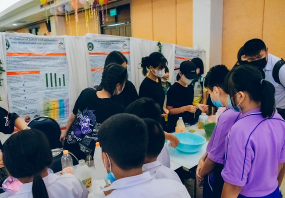 ภาพกิจกรรม  คณะวิทยาศาสตร์และเทคโนโลยี จัดนิทรรศการและกิจกรรมด้านวิทยาศาสตร์ เทคโนโลยีและนวัตกรรม (วทน.)  งานสัปดาห์วิทยาศาสตร์แห่งชาติ ส่วนภูมิภาค ประจำปี 2566