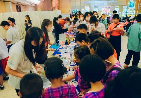 ภาพกิจกรรม  คณะวิทยาศาสตร์และเทคโนโลยี จัดนิทรรศการและกิจกรรมด้านวิทยาศาสตร์ เทคโนโลยีและนวัตกรรม (วทน.)  งานสัปดาห์วิทยาศาสตร์แห่งชาติ ส่วนภูมิภาค ประจำปี 2566