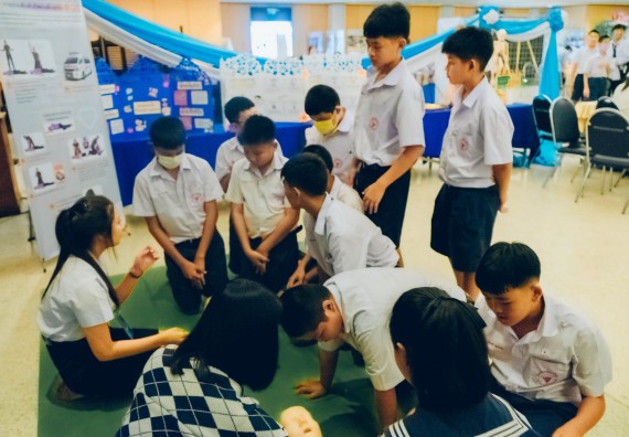 ภาพกิจกรรม  คณะวิทยาศาสตร์และเทคโนโลยี จัดนิทรรศการและกิจกรรมด้านวิทยาศาสตร์ เทคโนโลยีและนวัตกรรม (วทน.)  งานสัปดาห์วิทยาศาสตร์แห่งชาติ ส่วนภูมิภาค ประจำปี 2566