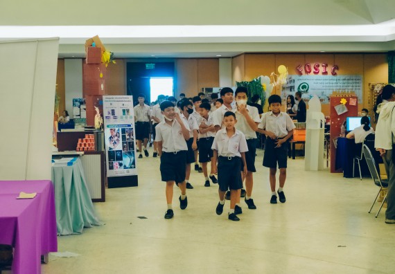 ภาพกิจกรรม  คณะวิทยาศาสตร์และเทคโนโลยี จัดนิทรรศการและกิจกรรมด้านวิทยาศาสตร์ เทคโนโลยีและนวัตกรรม (วทน.)  งานสัปดาห์วิทยาศาสตร์แห่งชาติ ส่วนภูมิภาค ประจำปี 2566