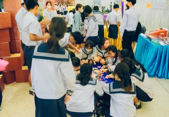 ภาพกิจกรรม  คณะวิทยาศาสตร์และเทคโนโลยี จัดนิทรรศการและกิจกรรมด้านวิทยาศาสตร์ เทคโนโลยีและนวัตกรรม (วทน.)  งานสัปดาห์วิทยาศาสตร์แห่งชาติ ส่วนภูมิภาค ประจำปี 2566