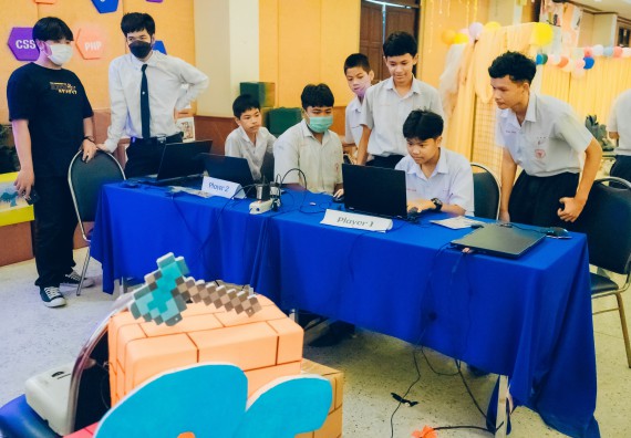 ภาพกิจกรรม  คณะวิทยาศาสตร์และเทคโนโลยี จัดนิทรรศการและกิจกรรมด้านวิทยาศาสตร์ เทคโนโลยีและนวัตกรรม (วทน.)  งานสัปดาห์วิทยาศาสตร์แห่งชาติ ส่วนภูมิภาค ประจำปี 2566