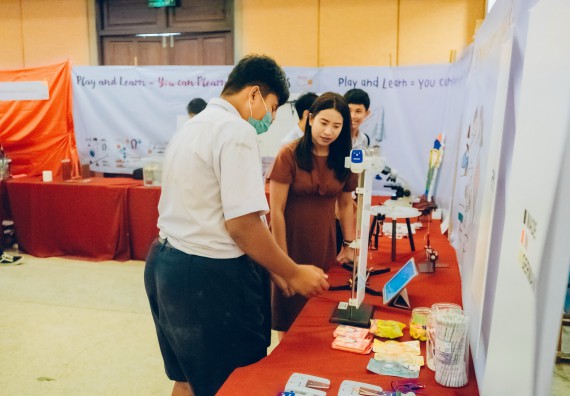 ภาพกิจกรรม  คณะวิทยาศาสตร์และเทคโนโลยี จัดนิทรรศการและกิจกรรมด้านวิทยาศาสตร์ เทคโนโลยีและนวัตกรรม (วทน.)  งานสัปดาห์วิทยาศาสตร์แห่งชาติ ส่วนภูมิภาค ประจำปี 2566