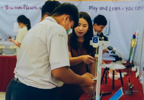 ภาพกิจกรรม  คณะวิทยาศาสตร์และเทคโนโลยี จัดนิทรรศการและกิจกรรมด้านวิทยาศาสตร์ เทคโนโลยีและนวัตกรรม (วทน.)  งานสัปดาห์วิทยาศาสตร์แห่งชาติ ส่วนภูมิภาค ประจำปี 2566