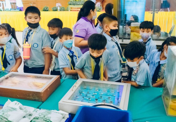 ภาพกิจกรรม  คณะวิทยาศาสตร์และเทคโนโลยี จัดนิทรรศการและกิจกรรมด้านวิทยาศาสตร์ เทคโนโลยีและนวัตกรรม (วทน.)  งานสัปดาห์วิทยาศาสตร์แห่งชาติ ส่วนภูมิภาค ประจำปี 2566