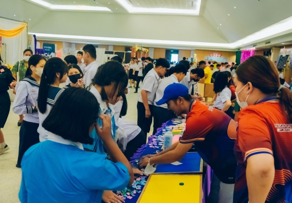 ภาพกิจกรรม  คณะวิทยาศาสตร์และเทคโนโลยี จัดนิทรรศการและกิจกรรมด้านวิทยาศาสตร์ เทคโนโลยีและนวัตกรรม (วทน.)  งานสัปดาห์วิทยาศาสตร์แห่งชาติ ส่วนภูมิภาค ประจำปี 2566