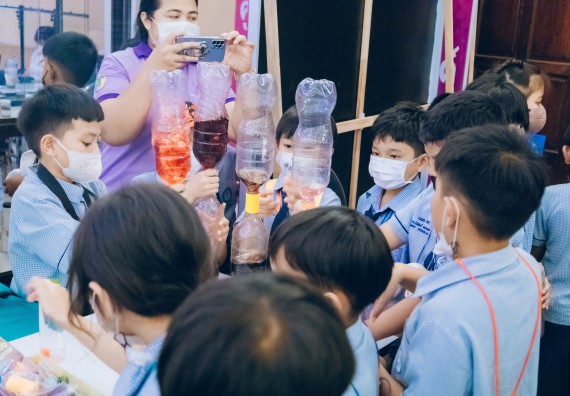 ภาพกิจกรรม  คณะวิทยาศาสตร์และเทคโนโลยี จัดนิทรรศการและกิจกรรมด้านวิทยาศาสตร์ เทคโนโลยีและนวัตกรรม (วทน.)  งานสัปดาห์วิทยาศาสตร์แห่งชาติ ส่วนภูมิภาค ประจำปี 2566