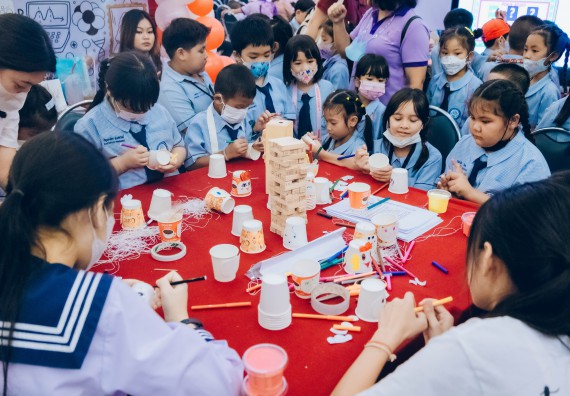 ภาพกิจกรรม  คณะวิทยาศาสตร์และเทคโนโลยี จัดนิทรรศการและกิจกรรมด้านวิทยาศาสตร์ เทคโนโลยีและนวัตกรรม (วทน.)  งานสัปดาห์วิทยาศาสตร์แห่งชาติ ส่วนภูมิภาค ประจำปี 2566