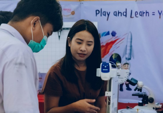 ภาพกิจกรรม  คณะวิทยาศาสตร์และเทคโนโลยี จัดนิทรรศการและกิจกรรมด้านวิทยาศาสตร์ เทคโนโลยีและนวัตกรรม (วทน.)  งานสัปดาห์วิทยาศาสตร์แห่งชาติ ส่วนภูมิภาค ประจำปี 2566