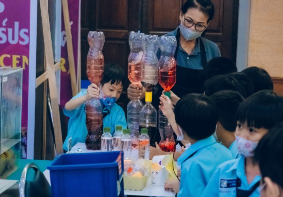 ภาพกิจกรรม  คณะวิทยาศาสตร์และเทคโนโลยี จัดนิทรรศการและกิจกรรมด้านวิทยาศาสตร์ เทคโนโลยีและนวัตกรรม (วทน.)  งานสัปดาห์วิทยาศาสตร์แห่งชาติ ส่วนภูมิภาค ประจำปี 2566