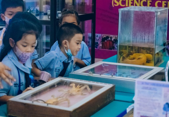 ภาพกิจกรรม  คณะวิทยาศาสตร์และเทคโนโลยี จัดนิทรรศการและกิจกรรมด้านวิทยาศาสตร์ เทคโนโลยีและนวัตกรรม (วทน.)  งานสัปดาห์วิทยาศาสตร์แห่งชาติ ส่วนภูมิภาค ประจำปี 2566