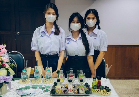 ภาพกิจกรรม  คณะวิทยาศาสตร์และเทคโนโลยี การประกวดนวัตกรรมทางอาหาร ระดับมัธยมศึกษาตอนปลาย งานสัปดาห์วิทยาศาสตร์แห่งชาติ ส่วนภูมิภาค ประจำปี 2566