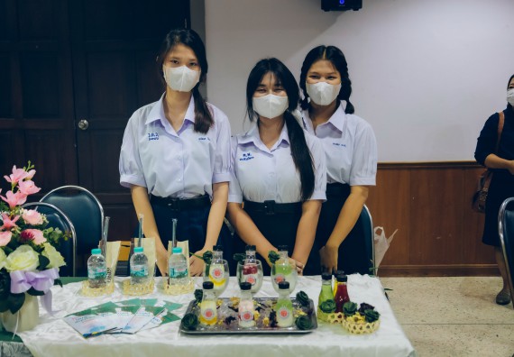 ภาพกิจกรรม  คณะวิทยาศาสตร์และเทคโนโลยี การประกวดนวัตกรรมทางอาหาร ระดับมัธยมศึกษาตอนปลาย งานสัปดาห์วิทยาศาสตร์แห่งชาติ ส่วนภูมิภาค ประจำปี 2566