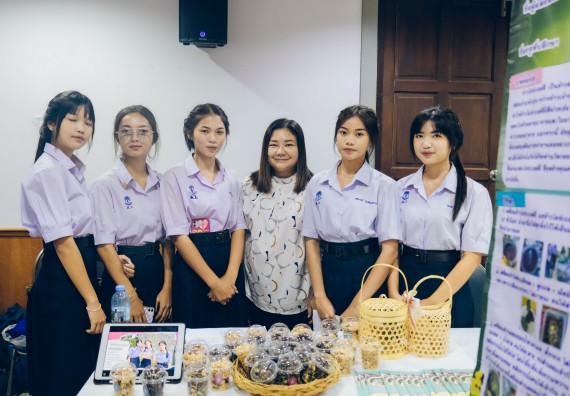 ภาพกิจกรรม  คณะวิทยาศาสตร์และเทคโนโลยี การประกวดนวัตกรรมทางอาหาร ระดับมัธยมศึกษาตอนปลาย งานสัปดาห์วิทยาศาสตร์แห่งชาติ ส่วนภูมิภาค ประจำปี 2566