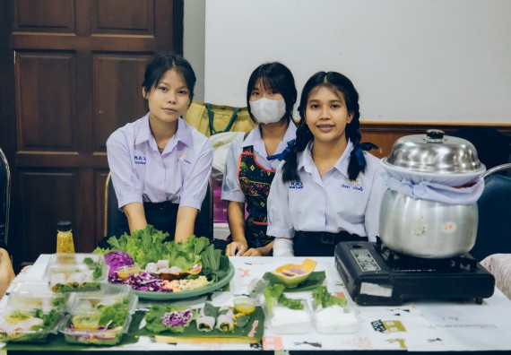 ภาพกิจกรรม  คณะวิทยาศาสตร์และเทคโนโลยี การประกวดนวัตกรรมทางอาหาร ระดับมัธยมศึกษาตอนปลาย งานสัปดาห์วิทยาศาสตร์แห่งชาติ ส่วนภูมิภาค ประจำปี 2566