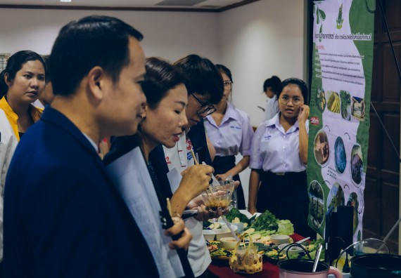 ภาพกิจกรรม  คณะวิทยาศาสตร์และเทคโนโลยี การประกวดนวัตกรรมทางอาหาร ระดับมัธยมศึกษาตอนปลาย งานสัปดาห์วิทยาศาสตร์แห่งชาติ ส่วนภูมิภาค ประจำปี 2566