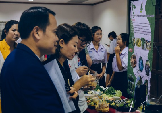 ภาพกิจกรรม  คณะวิทยาศาสตร์และเทคโนโลยี การประกวดนวัตกรรมทางอาหาร ระดับมัธยมศึกษาตอนปลาย งานสัปดาห์วิทยาศาสตร์แห่งชาติ ส่วนภูมิภาค ประจำปี 2566