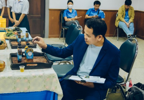 ภาพกิจกรรม  คณะวิทยาศาสตร์และเทคโนโลยี การประกวดนวัตกรรมทางอาหาร ระดับมัธยมศึกษาตอนปลาย งานสัปดาห์วิทยาศาสตร์แห่งชาติ ส่วนภูมิภาค ประจำปี 2566