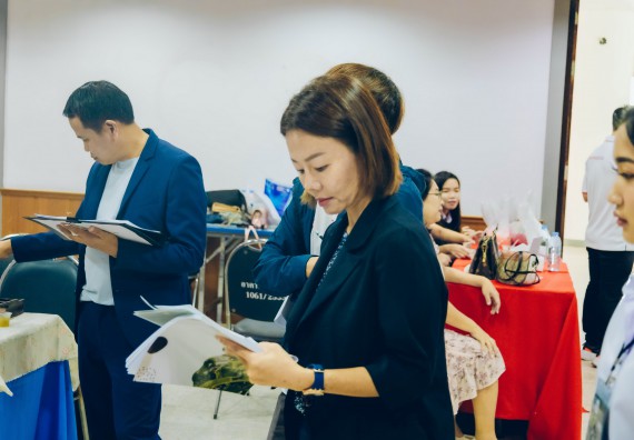 ภาพกิจกรรม  คณะวิทยาศาสตร์และเทคโนโลยี การประกวดนวัตกรรมทางอาหาร ระดับมัธยมศึกษาตอนปลาย งานสัปดาห์วิทยาศาสตร์แห่งชาติ ส่วนภูมิภาค ประจำปี 2566