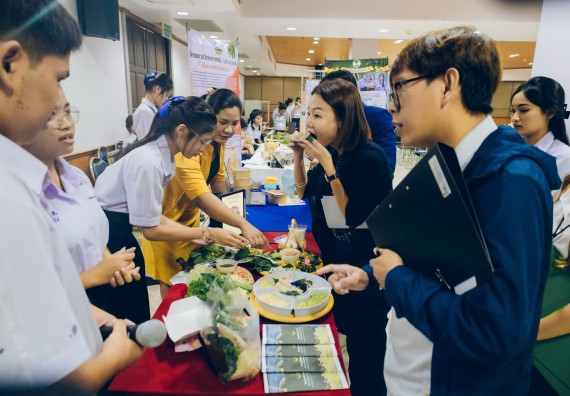 ภาพกิจกรรม  คณะวิทยาศาสตร์และเทคโนโลยี การประกวดนวัตกรรมทางอาหาร ระดับมัธยมศึกษาตอนปลาย งานสัปดาห์วิทยาศาสตร์แห่งชาติ ส่วนภูมิภาค ประจำปี 2566