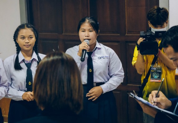 ภาพกิจกรรม  คณะวิทยาศาสตร์และเทคโนโลยี การประกวดนวัตกรรมทางอาหาร ระดับมัธยมศึกษาตอนปลาย งานสัปดาห์วิทยาศาสตร์แห่งชาติ ส่วนภูมิภาค ประจำปี 2566