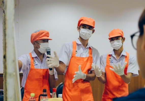 ภาพกิจกรรม  คณะวิทยาศาสตร์และเทคโนโลยี การประกวดนวัตกรรมทางอาหาร ระดับมัธยมศึกษาตอนปลาย งานสัปดาห์วิทยาศาสตร์แห่งชาติ ส่วนภูมิภาค ประจำปี 2566