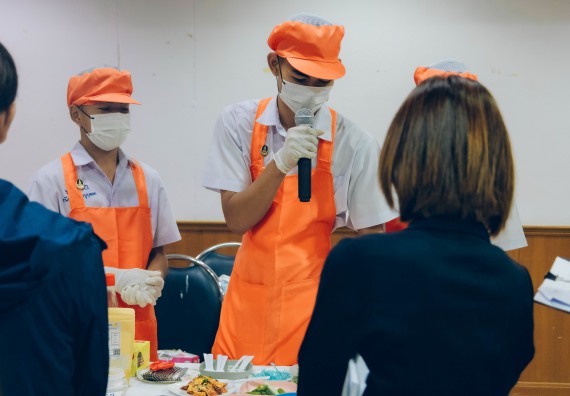 ภาพกิจกรรม  คณะวิทยาศาสตร์และเทคโนโลยี การประกวดนวัตกรรมทางอาหาร ระดับมัธยมศึกษาตอนปลาย งานสัปดาห์วิทยาศาสตร์แห่งชาติ ส่วนภูมิภาค ประจำปี 2566