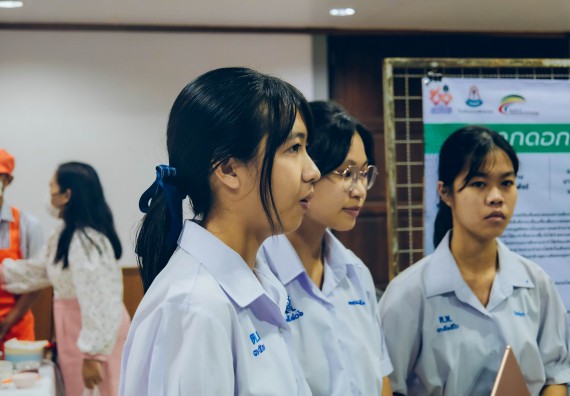 ภาพกิจกรรม  คณะวิทยาศาสตร์และเทคโนโลยี การประกวดนวัตกรรมทางอาหาร ระดับมัธยมศึกษาตอนปลาย งานสัปดาห์วิทยาศาสตร์แห่งชาติ ส่วนภูมิภาค ประจำปี 2566