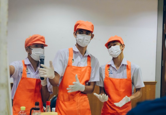 ภาพกิจกรรม  คณะวิทยาศาสตร์และเทคโนโลยี การประกวดนวัตกรรมทางอาหาร ระดับมัธยมศึกษาตอนปลาย งานสัปดาห์วิทยาศาสตร์แห่งชาติ ส่วนภูมิภาค ประจำปี 2566