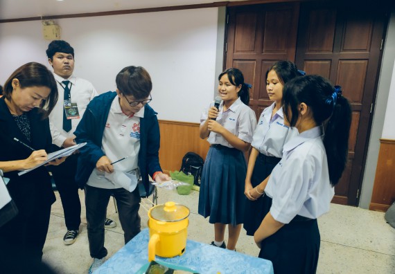 ภาพกิจกรรม  คณะวิทยาศาสตร์และเทคโนโลยี การประกวดนวัตกรรมทางอาหาร ระดับมัธยมศึกษาตอนปลาย งานสัปดาห์วิทยาศาสตร์แห่งชาติ ส่วนภูมิภาค ประจำปี 2566