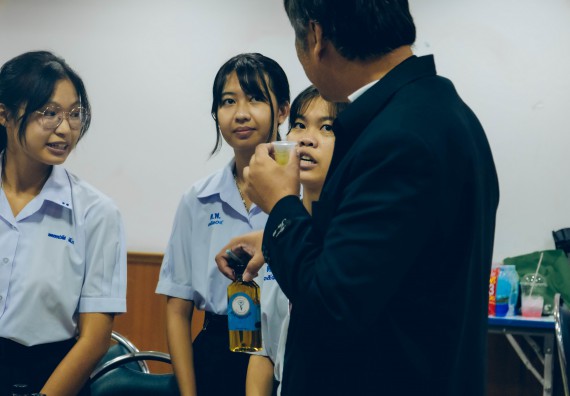 ภาพกิจกรรม  คณะวิทยาศาสตร์และเทคโนโลยี การประกวดนวัตกรรมทางอาหาร ระดับมัธยมศึกษาตอนปลาย งานสัปดาห์วิทยาศาสตร์แห่งชาติ ส่วนภูมิภาค ประจำปี 2566