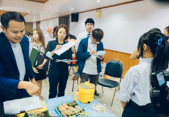 ภาพกิจกรรม  คณะวิทยาศาสตร์และเทคโนโลยี การประกวดนวัตกรรมทางอาหาร ระดับมัธยมศึกษาตอนปลาย งานสัปดาห์วิทยาศาสตร์แห่งชาติ ส่วนภูมิภาค ประจำปี 2566