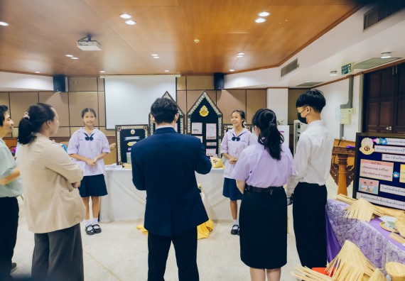 ภาพกิจกรรม  คณะวิทยาศาสตร์และเทคโนโลยี การประกวดโครงงานคณิตศาสตร์ ประเภทคณิตศาสตร์ประยุกต์ ระดับมัธยมศึกษาตอนต้น มัธยมศึกษาตอนปลาย งานสัปดาห์วิทยาศาสตร์แห่งชาติ ส่วนภูมิภาค ประจำปี 2566