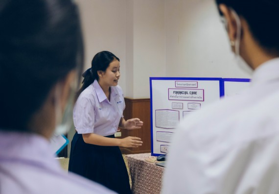 ภาพกิจกรรม  คณะวิทยาศาสตร์และเทคโนโลยี การประกวดโครงงานคณิตศาสตร์ ประเภทคณิตศาสตร์ประยุกต์ ระดับมัธยมศึกษาตอนต้น มัธยมศึกษาตอนปลาย งานสัปดาห์วิทยาศาสตร์แห่งชาติ ส่วนภูมิภาค ประจำปี 2566