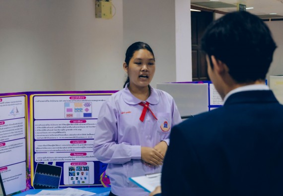 ภาพกิจกรรม  คณะวิทยาศาสตร์และเทคโนโลยี การประกวดโครงงานคณิตศาสตร์ ประเภทคณิตศาสตร์ประยุกต์ ระดับมัธยมศึกษาตอนต้น มัธยมศึกษาตอนปลาย งานสัปดาห์วิทยาศาสตร์แห่งชาติ ส่วนภูมิภาค ประจำปี 2566