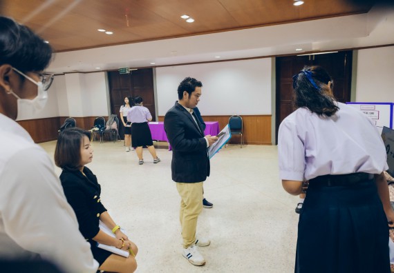 ภาพกิจกรรม  คณะวิทยาศาสตร์และเทคโนโลยี การประกวดโครงงานคณิตศาสตร์ ประเภทคณิตศาสตร์ประยุกต์ ระดับมัธยมศึกษาตอนต้น มัธยมศึกษาตอนปลาย งานสัปดาห์วิทยาศาสตร์แห่งชาติ ส่วนภูมิภาค ประจำปี 2566