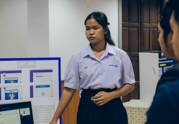 ภาพกิจกรรม  คณะวิทยาศาสตร์และเทคโนโลยี การประกวดโครงงานคณิตศาสตร์ ประเภทคณิตศาสตร์ประยุกต์ ระดับมัธยมศึกษาตอนต้น มัธยมศึกษาตอนปลาย งานสัปดาห์วิทยาศาสตร์แห่งชาติ ส่วนภูมิภาค ประจำปี 2566