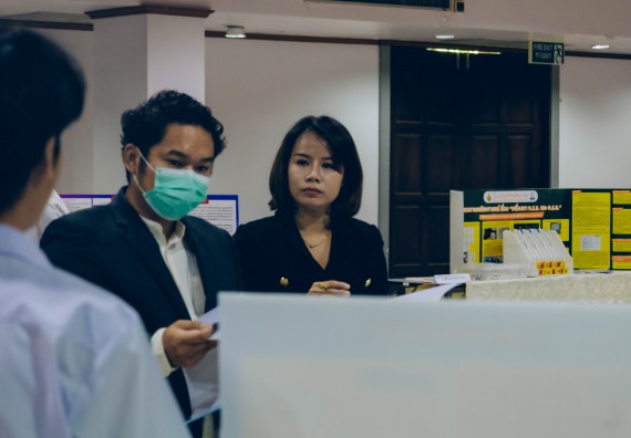 ภาพกิจกรรม  คณะวิทยาศาสตร์และเทคโนโลยี การประกวดโครงงานคณิตศาสตร์ ประเภทคณิตศาสตร์ประยุกต์ ระดับมัธยมศึกษาตอนต้น มัธยมศึกษาตอนปลาย งานสัปดาห์วิทยาศาสตร์แห่งชาติ ส่วนภูมิภาค ประจำปี 2566