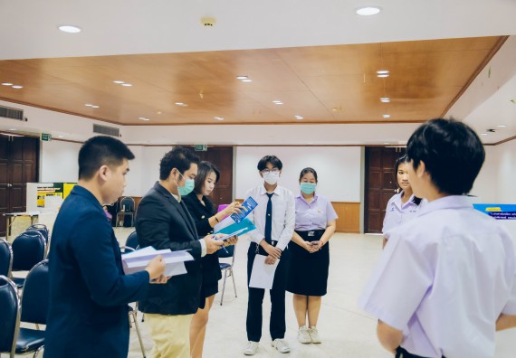 ภาพกิจกรรม  คณะวิทยาศาสตร์และเทคโนโลยี การประกวดโครงงานคณิตศาสตร์ ประเภทคณิตศาสตร์ประยุกต์ ระดับมัธยมศึกษาตอนต้น มัธยมศึกษาตอนปลาย งานสัปดาห์วิทยาศาสตร์แห่งชาติ ส่วนภูมิภาค ประจำปี 2566