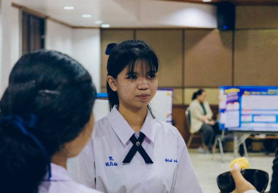 ภาพกิจกรรม  คณะวิทยาศาสตร์และเทคโนโลยี การประกวดโครงงานคณิตศาสตร์ ประเภทคณิตศาสตร์ประยุกต์ ระดับมัธยมศึกษาตอนต้น มัธยมศึกษาตอนปลาย งานสัปดาห์วิทยาศาสตร์แห่งชาติ ส่วนภูมิภาค ประจำปี 2566