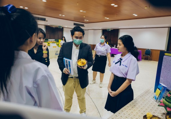 ภาพกิจกรรม  คณะวิทยาศาสตร์และเทคโนโลยี การประกวดโครงงานคณิตศาสตร์ ประเภทคณิตศาสตร์ประยุกต์ ระดับมัธยมศึกษาตอนต้น มัธยมศึกษาตอนปลาย งานสัปดาห์วิทยาศาสตร์แห่งชาติ ส่วนภูมิภาค ประจำปี 2566