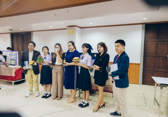 ภาพกิจกรรม  คณะวิทยาศาสตร์และเทคโนโลยี การประกวดโครงงานคณิตศาสตร์ ประเภทคณิตศาสตร์ประยุกต์ ระดับมัธยมศึกษาตอนต้น มัธยมศึกษาตอนปลาย งานสัปดาห์วิทยาศาสตร์แห่งชาติ ส่วนภูมิภาค ประจำปี 2566