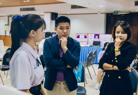 ภาพกิจกรรม  คณะวิทยาศาสตร์และเทคโนโลยี การประกวดโครงงานคณิตศาสตร์ ประเภทคณิตศาสตร์ประยุกต์ ระดับมัธยมศึกษาตอนต้น มัธยมศึกษาตอนปลาย งานสัปดาห์วิทยาศาสตร์แห่งชาติ ส่วนภูมิภาค ประจำปี 2566