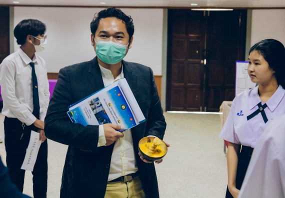 ภาพกิจกรรม  คณะวิทยาศาสตร์และเทคโนโลยี การประกวดโครงงานคณิตศาสตร์ ประเภทคณิตศาสตร์ประยุกต์ ระดับมัธยมศึกษาตอนต้น มัธยมศึกษาตอนปลาย งานสัปดาห์วิทยาศาสตร์แห่งชาติ ส่วนภูมิภาค ประจำปี 2566