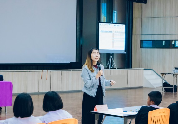 ภาพกิจกรรม  คณะวิทยาศาสตร์และเทคโนโลยี การแข่งขันตอบปัญหาวิทยาศาสตร์และเทคโนโลยี ระดับประถมศึกษา มัธยมศึกษาตอนต้น มัธยมศึกษาตอนปลาย งานสัปดาห์วิทยาศาสตร์แห่งชาติ ส่วนภูมิภาค ประจำปี 2566