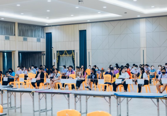 ภาพกิจกรรม  คณะวิทยาศาสตร์และเทคโนโลยี การแข่งขันตอบปัญหาวิทยาศาสตร์และเทคโนโลยี ระดับประถมศึกษา มัธยมศึกษาตอนต้น มัธยมศึกษาตอนปลาย งานสัปดาห์วิทยาศาสตร์แห่งชาติ ส่วนภูมิภาค ประจำปี 2566