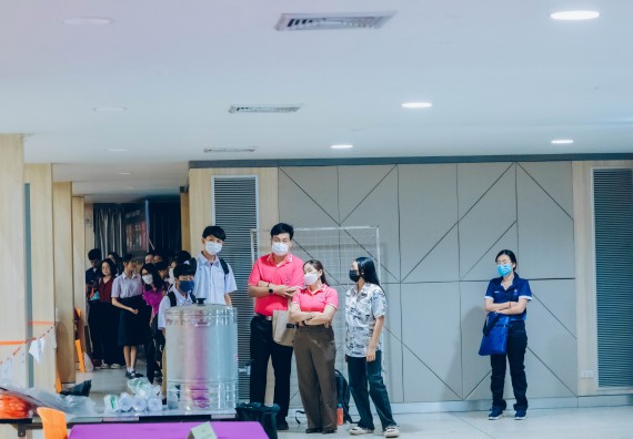 ภาพกิจกรรม  คณะวิทยาศาสตร์และเทคโนโลยี การแข่งขันตอบปัญหาวิทยาศาสตร์และเทคโนโลยี ระดับประถมศึกษา มัธยมศึกษาตอนต้น มัธยมศึกษาตอนปลาย งานสัปดาห์วิทยาศาสตร์แห่งชาติ ส่วนภูมิภาค ประจำปี 2566